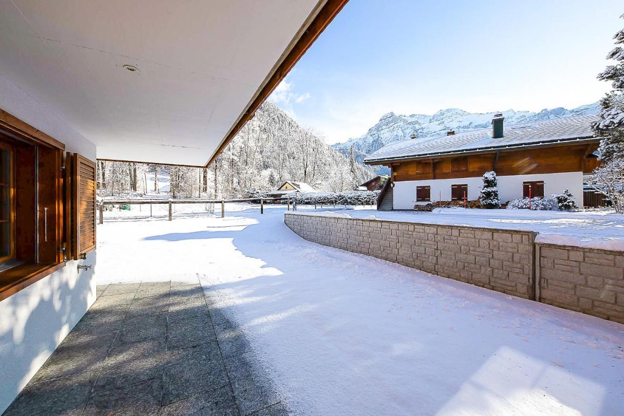 Ferienwohnung Bartschi Lenk Exteriör bild