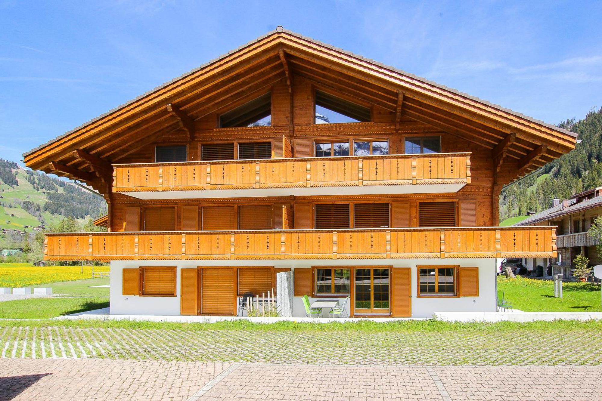 Ferienwohnung Bartschi Lenk Exteriör bild